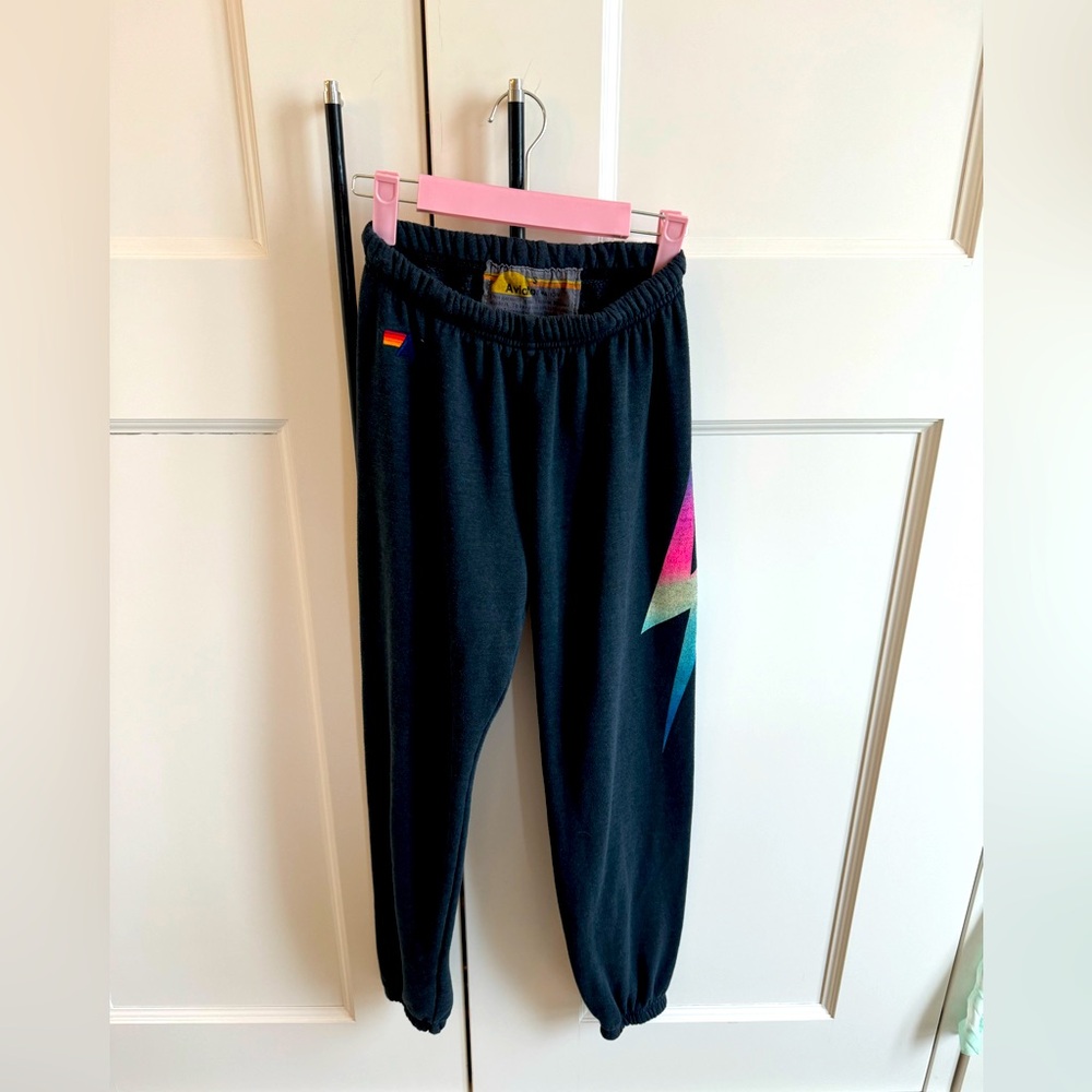 Aviator Nation sweats, lightning bolt style, S